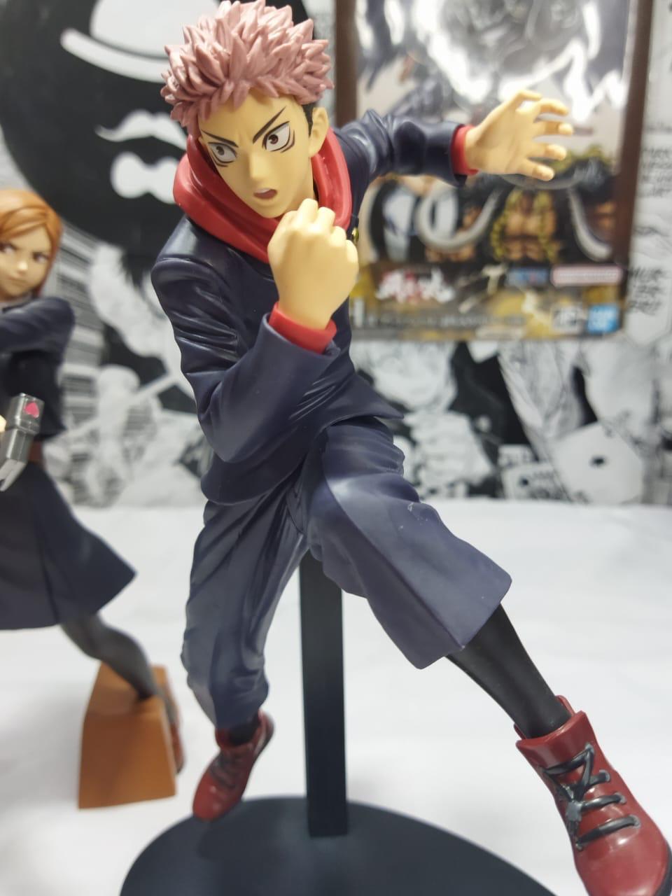 Itadori Yuji and Nobara Kugisaki Battle Pose Figure Set | Authentic Jujutsu Kaisen Collectible